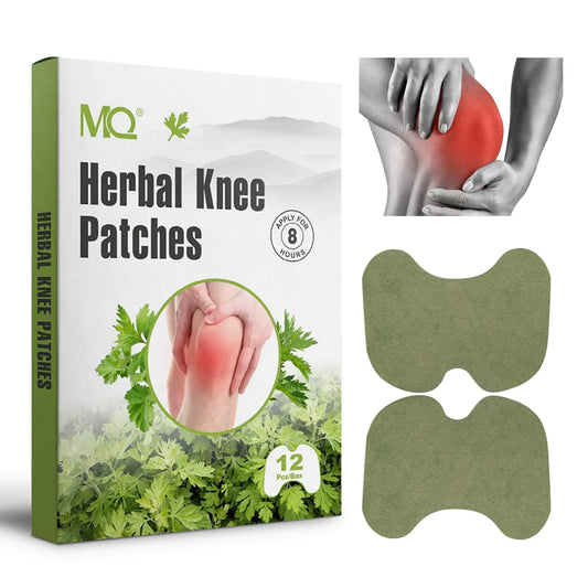 12 Count Warming Herbal Patches for Knee Relief