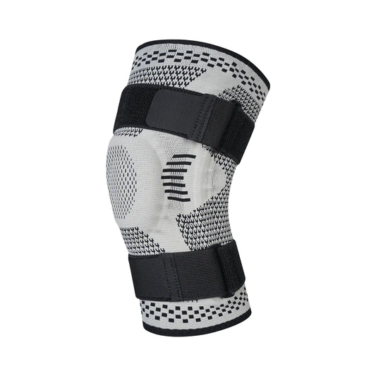 Medium Silicone Knee Brace for Sports and Fitness